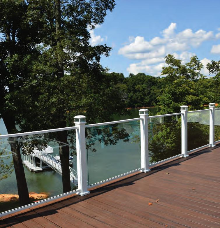 Veranda SPECIFICATIONS Railing Heights: 36", 42" Railing Lengths: 4', 5', 6' Stair Rail Lengths: All Stair Rails are