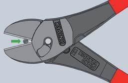 KNIPEX TwinForce until the required hand force increases considerably Now open