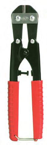 Comfortable rubber handles for gripping firmly and safely Jaw