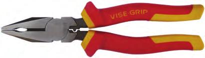 Insulated Lineman s Pliers Jaw Gap - For stripping and twisting without damaging the copper