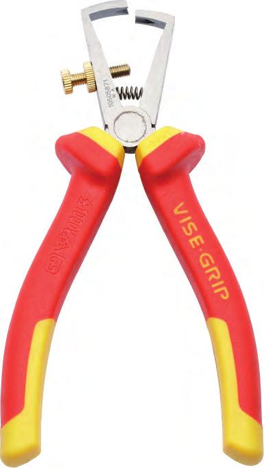 nose gets into tight spaces Nickel Chromium Steel 1000V insulated red and yellow handles