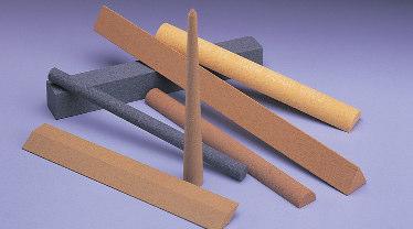 SHARPENING STONES Spec Check SHARPENING STONES TROUBLESHOOTING GUIDE PROBLEM POSSIBLE CAUSE CORRECTION Clogging, glazing or loading Insufficient lubrication to suspend residue Saturate the stone