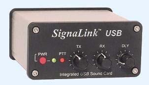 SignaLink Soundcard Interface Simple device powered by USBconnection. Cost is about $100 including radio specificcable.