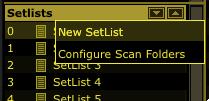 Working with Setlists A new feature in POD Farm 2 is the ability to create an unlimited number of Setlists - lists within which you can create shortcuts to your desired Tone Presets.