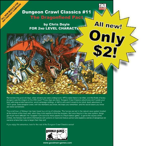 the Devil Lich (November release) Dungeon Crawl Classics: All new