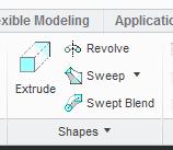 Creo Revolve Tutorial Setup 1. Open Creo Parametric Note: Refer back to the Creo Extrude Tutorial for references and screen shots of the Creo layout 2. Set Working Directory a.