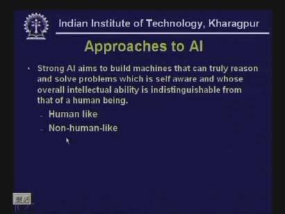 Strong AI aims to build machines that can truly reason and solve problems.