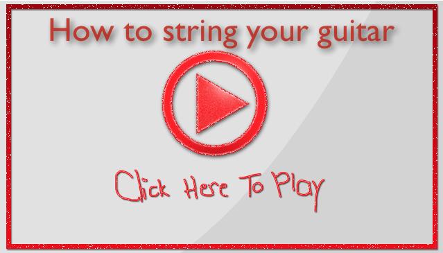 How to string your guitar? There will come a time when you will need to change your strings, or a string. Strings do not last forever, they can discolour and go rusty within a matter of months.