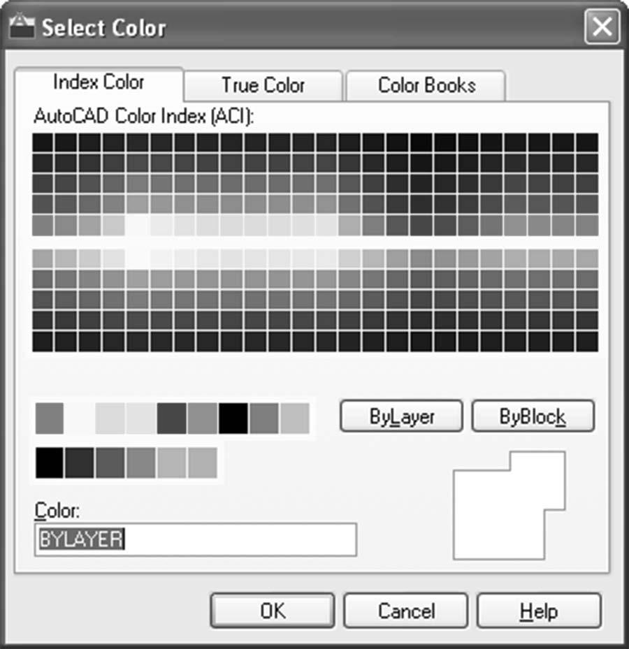 There are two different ways of selecting the color for objects on your screen. The best way is usually to set the layer color and draw the objects on the appropriate layer.