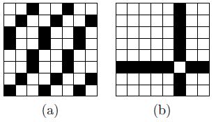 2.3.2 Run-Length Irregularity If the distribution of the black and white pixels in a block has a regular periodicity, it should not be used for embedding.