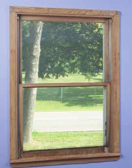 Is the opening deep enough? All Thermo-Fit series windows have a frame width of 3-1/4". The opening must be at least 3-1/4" from back side of blind stop to back side of interior finish stop.