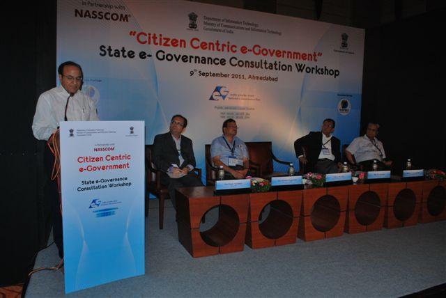 Technology, Government of India assisted by NASSCOM, had conducted one day Citizen Centric egovernment- State Consultation Workshop on egovernance on 9th September,2011 at Hotel Courtyard Marriott,