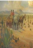 mostly desert land. Norton Williams painted pictures of the Southwest. Native American pueblos are in the Southwest. Copyright Pearson Education, Inc., or its affiliates. All Rights Reserved.
