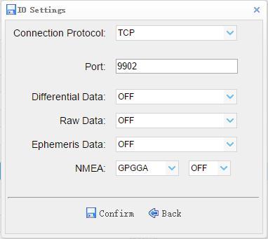 will appear select Baud Rate used to transmit data configure the messages that you want