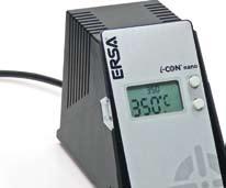 ERSA i-con nano Soldering Station The latest model of the i-con product family, the i-con nano, satisfi es all needs of today s industrial manufacturing requirements combined with lowest space