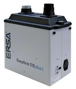 ERSA EA 110 plus i Solder Fume Extraction The new EA 110 plus i fi ltering device is a compact and effi cient system with economical air recirculation.