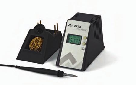 Ersa i-con nano soldering station The fully antistatic i-con nano soldering station, satisfies all needs of today s industrial manufacturing requirements combined with lowest space requirement.