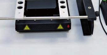 The safe yet powerful medium wavelength ir preheating system offers a tremendous benefit to today s workbench: Working temperatures of the soldering iron, heated SMD tweezers and/or desoldering iron