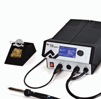 i-con soldering/desoldering stations Ersa i-con VArio 2 multi-channel station The i-con VArio 2 multi-channel soldering and desoldering station can operate two soldering tools at the same time: in