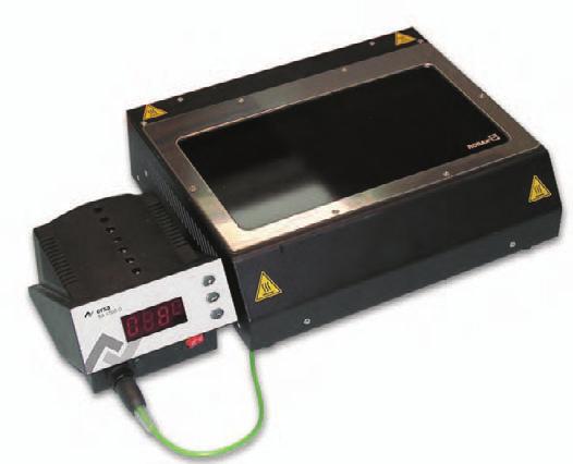 Accessories and process materials Ersa irhp 200 infrared heating plate The Ersa irhp 200 is a compact and ergonomically designed heating plate to preheat all SMD components as well as assemblies and