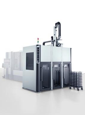 Automation systems Robotic palletisers Liebherr robotic palletisers can be deployed in a variety of ways: For transporting,