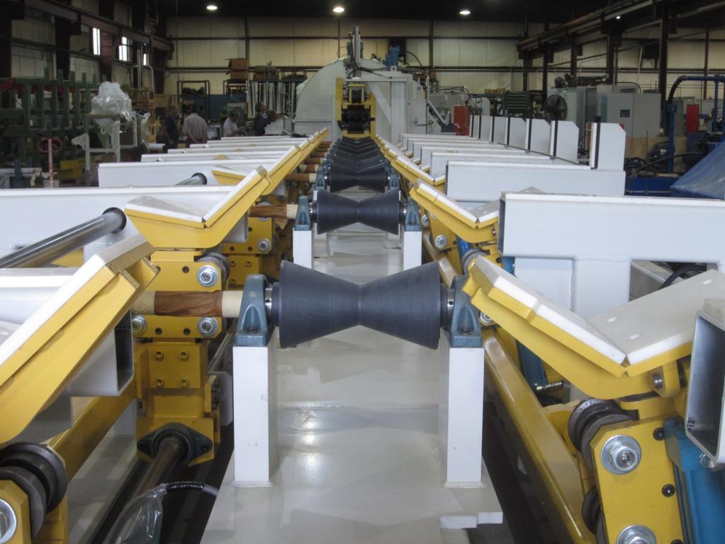 This level of automation provides valuable light s-out processing capability which means that the entry load table can be filled and the bar finishing process may continue unattended overnight.