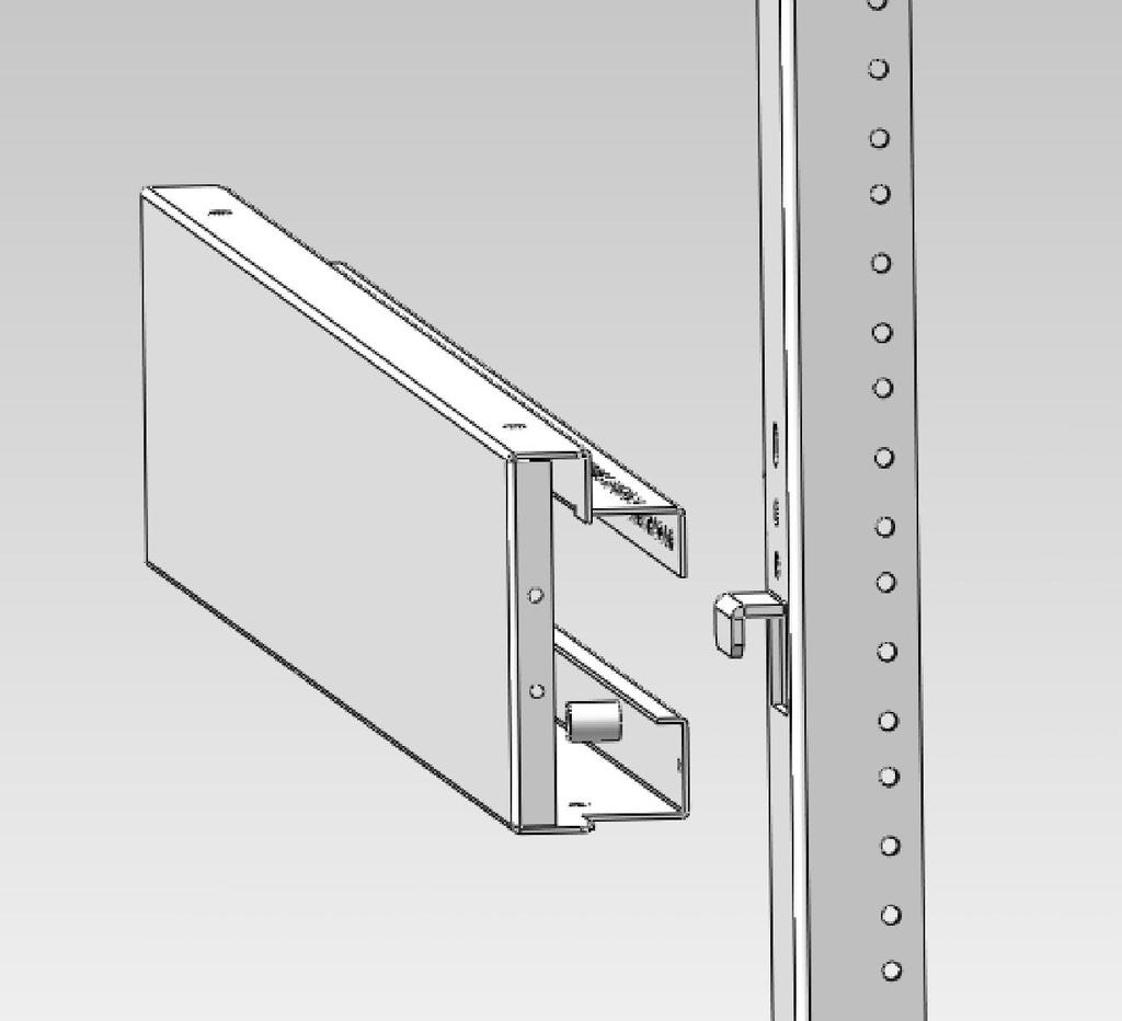 Mounting angles and mounting rails Special designed mounting