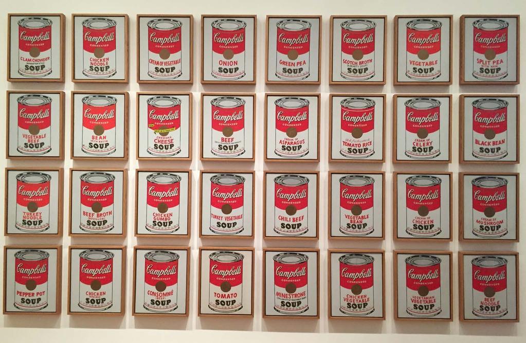 My Experience! I love MoMA! I was extremely excited by the fact that i finally got to see Warhol s soup cans!