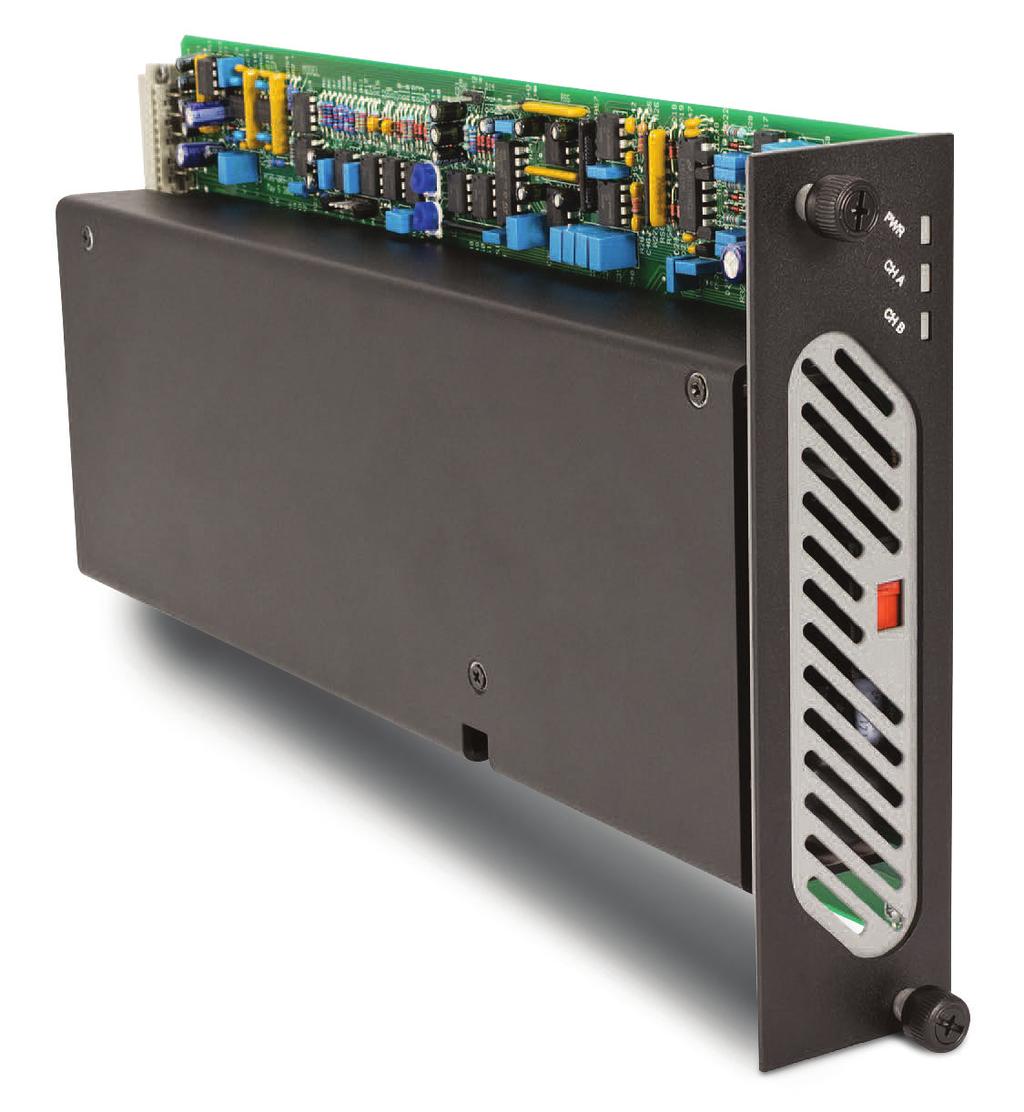 Titan Modular Mainframe Amplifier Cards 2-Channel Commercial Power Amplifier Modules 1/6 General Description The IEDT6152, IEDT6302, and IEDT6602 are Class D dual channel power amplifier modules that