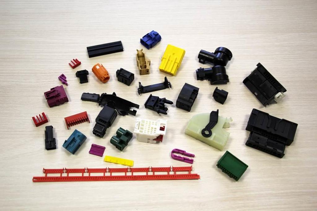 Fig. 6: A selection from the wide range of small parts produced by PWF The WITTMANN Group The WITTMANN Group is a worldwide leader in the manufacturing of injection molding machines, robots and