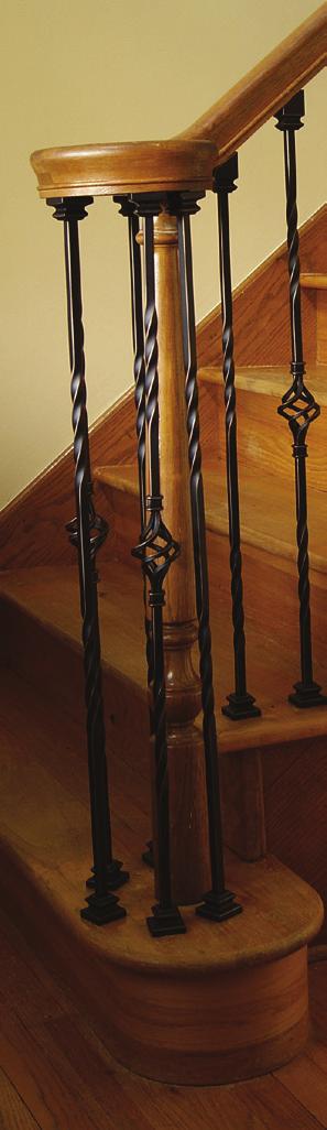 9. 17 Once Top Flat/Angled Shoe is secured on top, Bottom Shoe can be tightened with an Allen Wrench. 17 Repeat steps above for every baluster on the staircase.