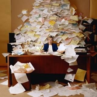 Eliminate Clutter We live in an age of information overload! How do you manage it all? Studies have shown that clutter dramatically reduces productivity.