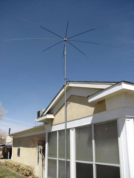 My antenna is 18 feet above ground and is turned by a rotator at the bottom of the sleeved pipe mast.