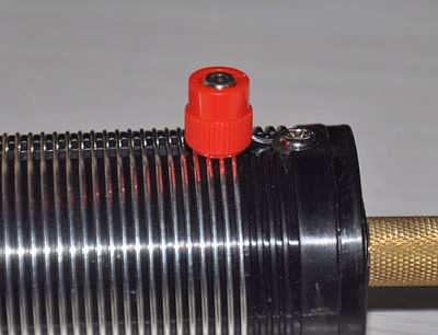 Coils are tapped at the appropriate place and make sure that screw clip is not too firmly screwed, as the coil is winded by tin