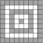 PreEcolier, 4 point problems Pre-Ecolier 1575. There are more white than grey cells. How much more? (A) 8 (B) 9 (C) 16 (D) 17 (E) 18 1576. Which are the most? (A) (B) (C) (D) (E) all equal 1577.
