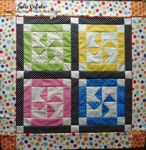 You re finished with the quilt top!