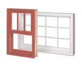 Eagle clad double-hung window installation instructions These instructions are for typical installation in new typical wood frame wall construction.