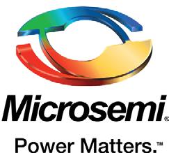 ADVANCED TECHNICAL INFORMATION Microsemi makes no warranty, representation, or guarantee regarding the information contained herein or the suitability of its products and services for any particular