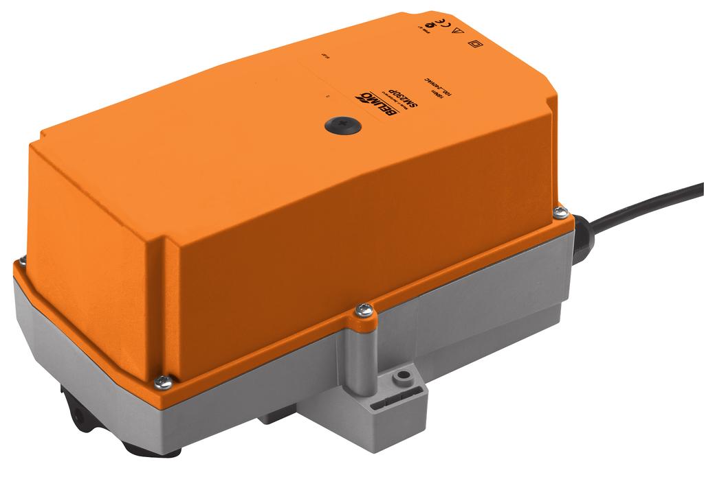 echnical data sheet NM24P-SR Modulating Robustline damper actuator for operating air dampers in industrial plants and in the technical building installations For air dampers up to approx.