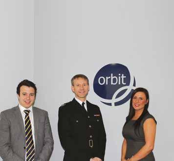 PROPERTY MATTERS Orbit signs new partnership with West Midlands Fire Service WMFS s Jonathan Herrick and Orbit s Laura Dixon To make sure we are at the cutting edge regarding the latest fire safety