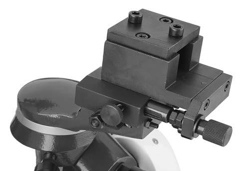 T10814 Spindle Handwheel Lathe Tool Attachment This attachment mounts on the cross-slide bedway of the T10814 index bracket and uses an adjustment wheel to fine-tune the positioning of the cross
