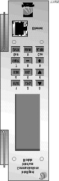 The ICIM Front Panel ICIM Front Panel Illustration The following illustration shows the