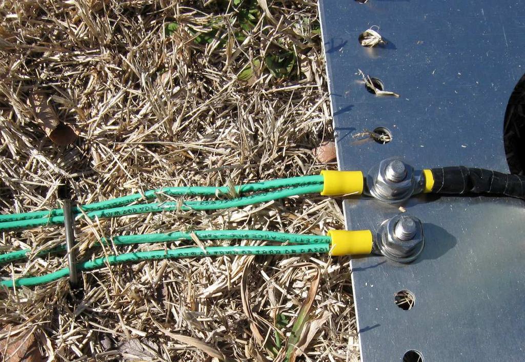 7. Install Ground Radials. We recommend a minimum of 16 radials, each at least 0.