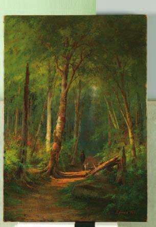 Artist s auction record: $18,000 right William Louis Sonntag (1822 1900) Early Evening laid