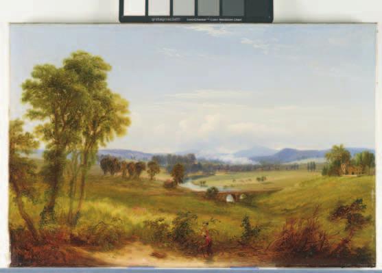Artist s auction record: $209,750 Russell Smith (1812 1896) Washington s Headquarters, Sandy Run, Oct.