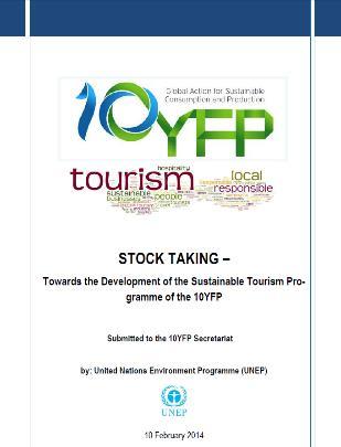 Sustainable Tourism Programme of 10 YFP Development Approach Stock Taking Research Global