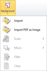 raster PDFs to vector PDFs, such as those offered by Print2CAD.