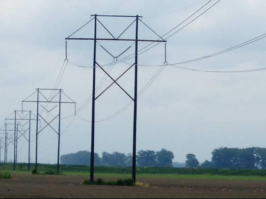 TYPICAL HIGH VOLTAGE AC LINE CONSTRUCTION Note: *