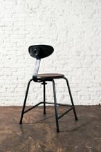 L USINE COLLECTION STOOLS COUNTER STOOL WITH BACKREST 40W x 47D x 90H, Seat hight 64-78 COUNTER STOOL 40W x 40D