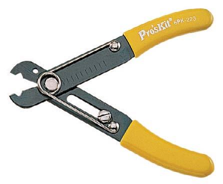 Wire Stripper and Cutter 902-349 902-358 Wire Stripper and Cutter Description: Light weight spring loaded wire